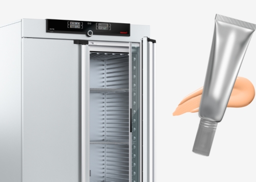 Испытание стабильности косметических средств с термостатирующим оборудованием Memmert