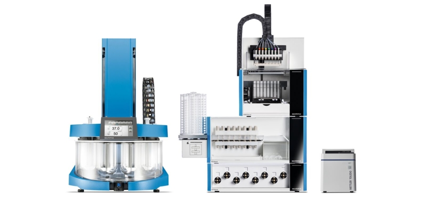 Система растворения ATS Xtend™ double On/Off-line с УФ-спектрофотометром