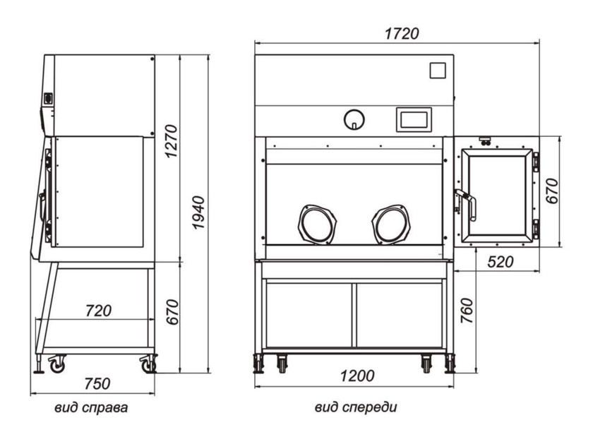 Бокс «Ламинар-С»-1,2 PROTECT