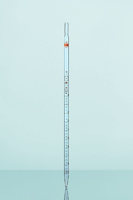 Пипетка мерная тип 1 класса AS с янтарной градуировкой 25 мл