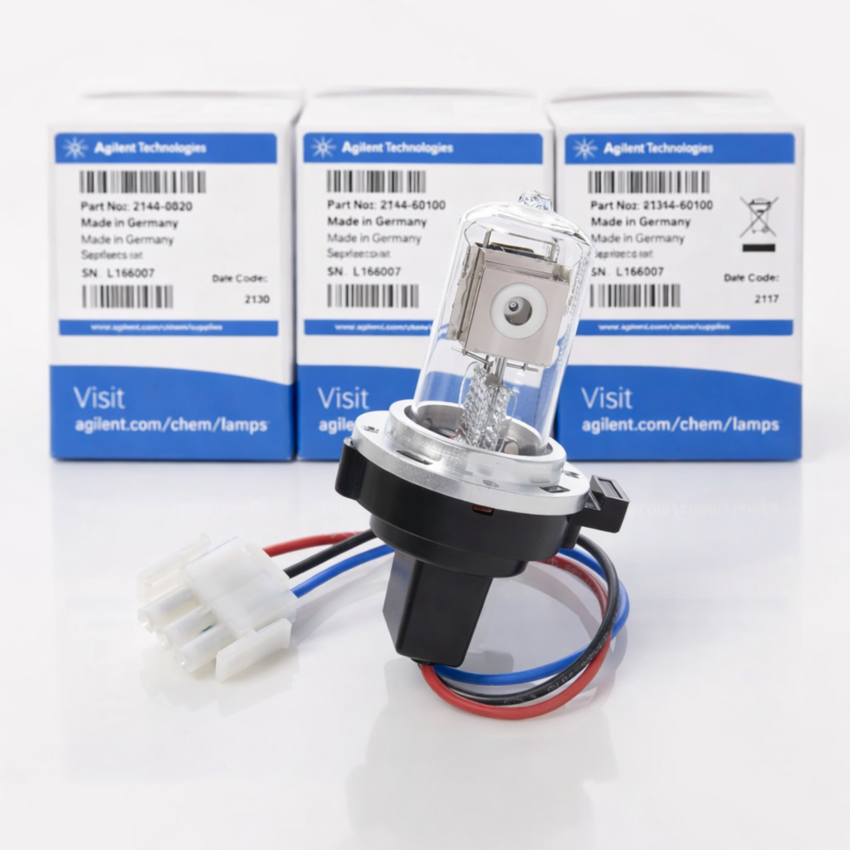 Дейтериевая лампа с увеличенным ресурсом с RFID меткой для ДМД/МВД (G1315C/D, DAD of 1220 LC, G7115A)/(G1365C/D, G7165A) Agilent со стандартной ячейкой