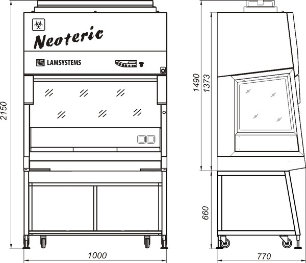 Бокс «Ламинар-С»-0,9 NEOTERIC