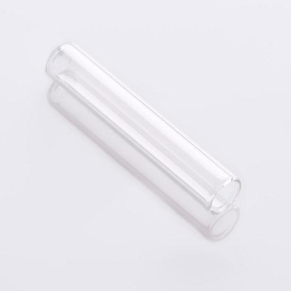 Вставка 50-400мкл прозрачное стекло плоское дно (6x31mm), широкое горлышко, деактивированное стекло