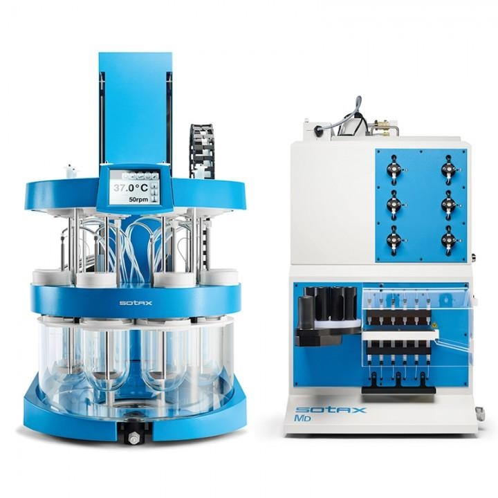 Полностью автоматическая система растворения AT MD On/Off-line с УФ-спектрофотометром