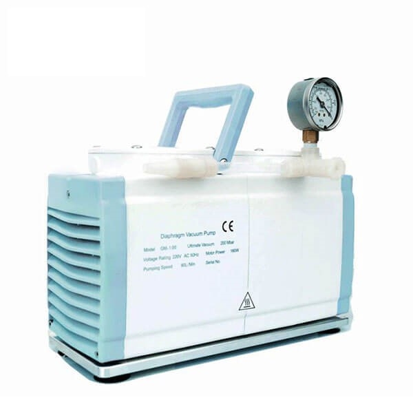 Мембранный  вакуумный насос, 60 л/мин, 200 мБар, 160 Ватт, Hawach Scientific