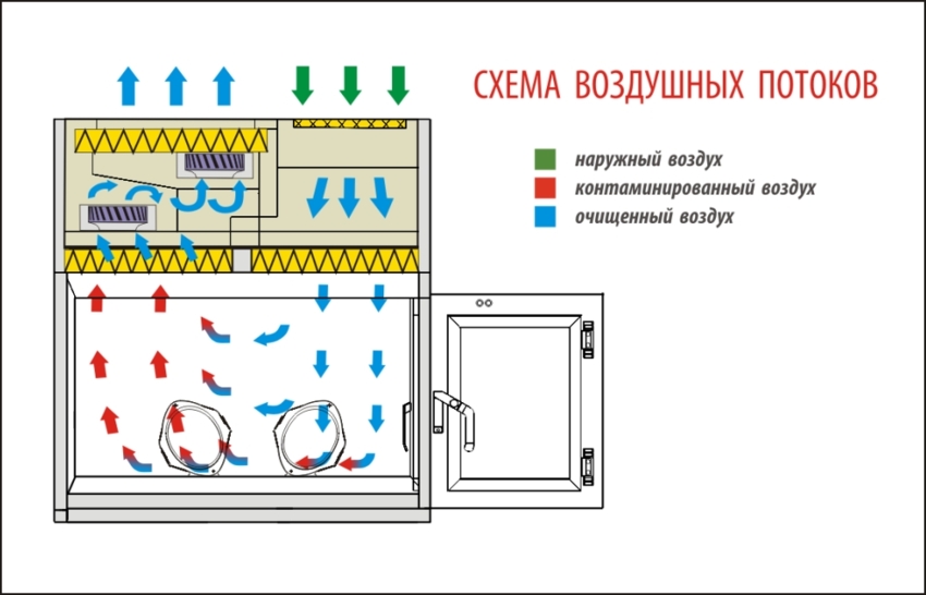 Бокс «Ламинар-С»-1,2 PROTECT VIS-A-VIS