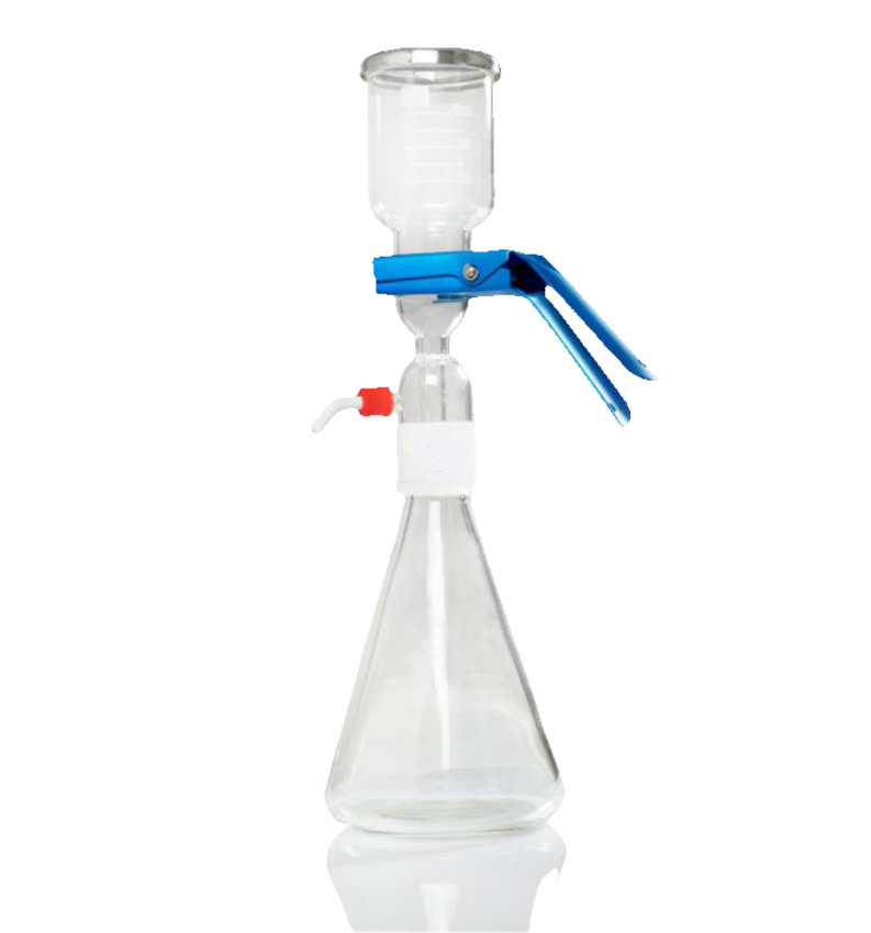 Стеклянная система для вакуумной фильтрации объемом 300 мл, приемная колба 1000 мл