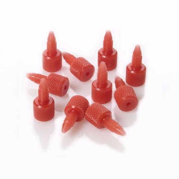 Фитинг 10-32 Male Red PCTFE One Piece