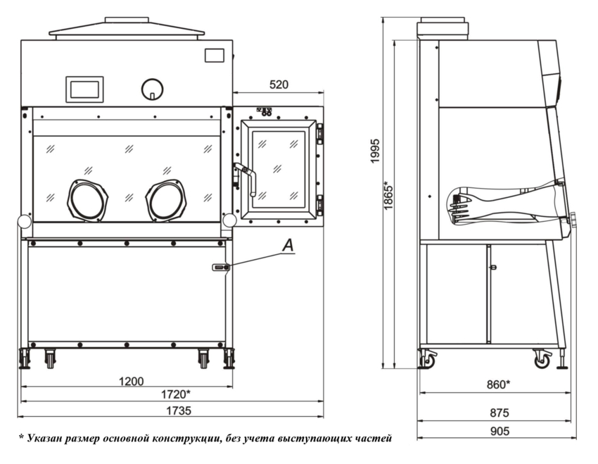 Изолятор отрицательного давления