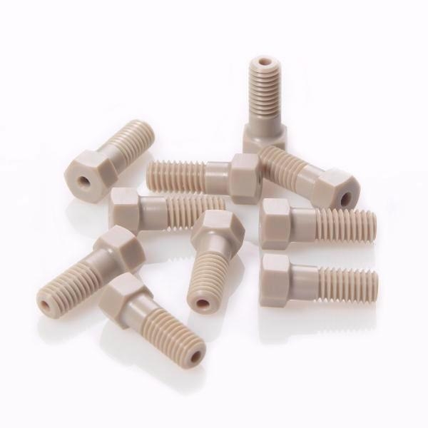 Гайка 10-32 высокого давления PEEK 1/16" Hex 0.62" длиной для 1/16" OD капилляра