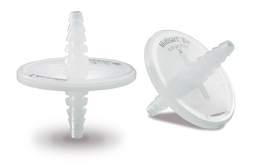 Элементы фильтрационные Midisart 2000, 0,45 мкм, ПТФЭ, стерил. (25 шт. в уп.)