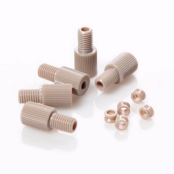 Гайка 1/4-28 PEEK Male для 1/8" OD капилляра