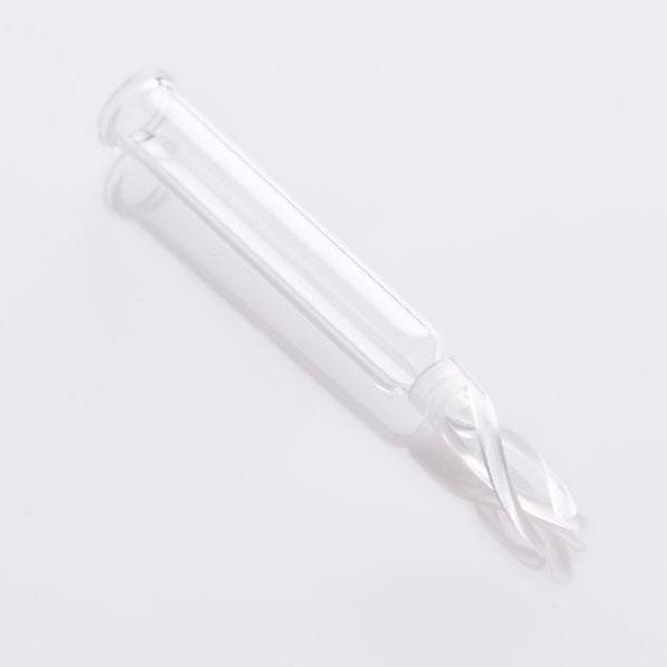 Вставка 50-400мкл, прозрачное стекло, на ножках (6x38mm)