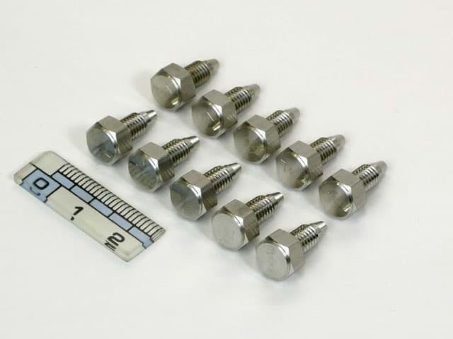 Заглушка 1.6P из нерж. стали 316L, 10 шт.