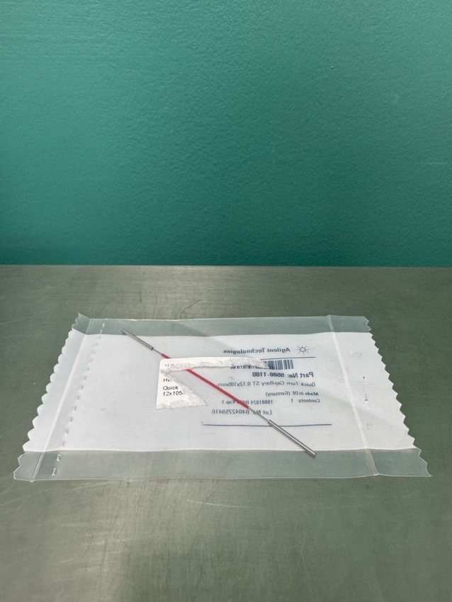 Капилляр стальной Quick Turn, внутр. диаметр 0.12 мм, длина 105 мм