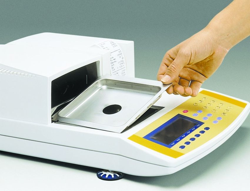 Анализатор влажности MA100