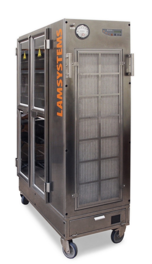 Мобильные тележки с горизонтальным ламинарным потоком