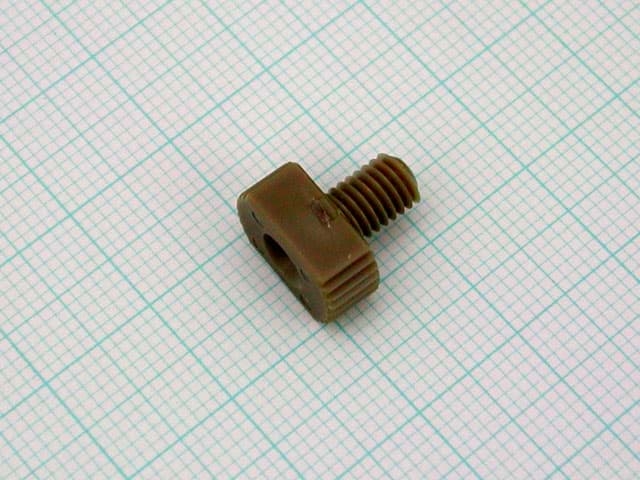 Гайка (внешняя) 1.6 мм-2 из PEEK, 1 шт.