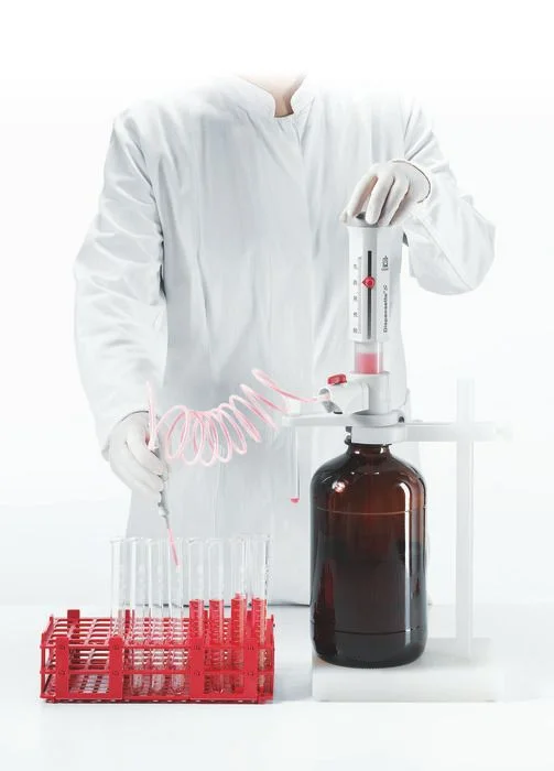 Бутылочный дозатор Dispensette S, аналоговая установка объёма, 0,2–2 мл, без клапана рециркуляции, DE-M