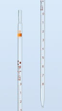 Пипетка мерная тип 3 класса B с янтарной градуировкой 0.2 мл