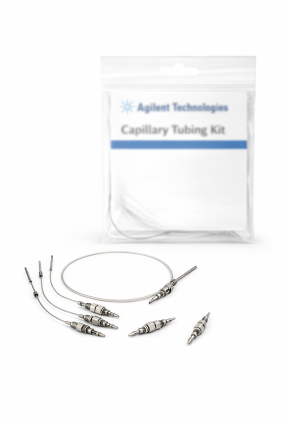 Набор гибких стальных капилляров с внутр. диаметром 0.12 мм, 6 шт./упак.