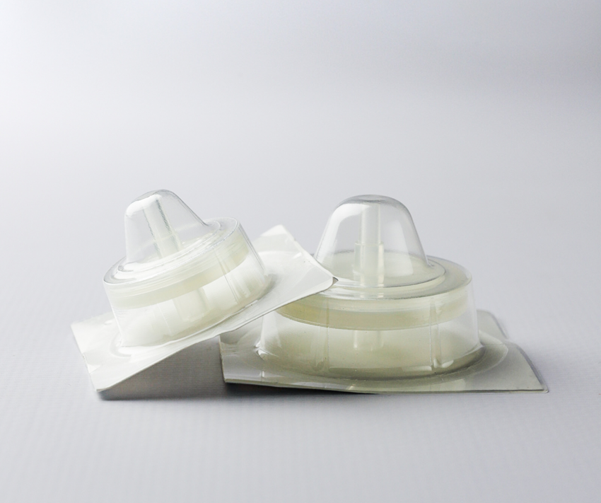 Стерильный шприцевой фильтр Gluvex, MCE, 0.8 мкм, 13 мм, 100 шт./уп.