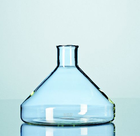 Колба культуральная конической формы прямой горловиной