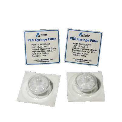 Стерильные шприцевые фильтры Filtstar