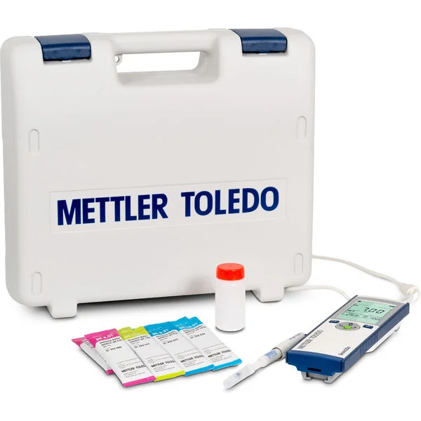 pH-метр METTLER TOLEDO Seven2Go S2, портативный, набор для пищевых продуктов, датчик InLab Solids Go-ISM