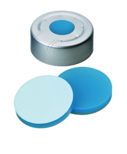 Alu-Cap; cr20; силикон/ПТФЭ; син/бел; сброс давления