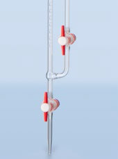 Микробюретка с краном из PTFE класса AS 2 мл