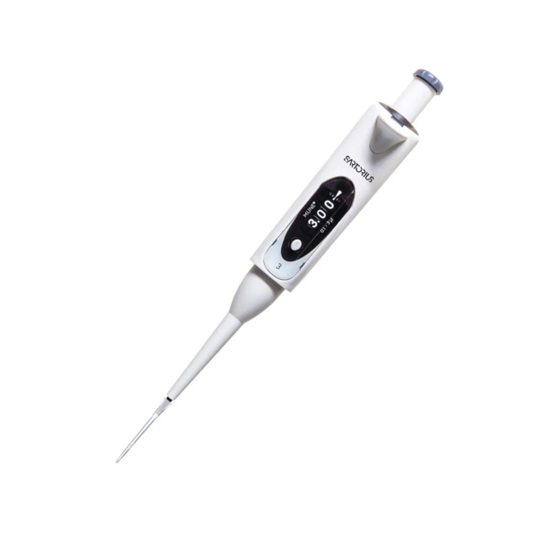 Дозатор пипеточный механический Sartorius Mline, одноканальный, 0,3–3 мкл