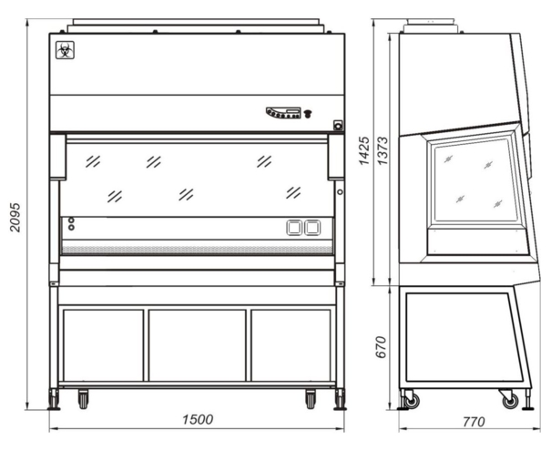 Бокс «Ламинар-С»-1,5 NEOTERIC