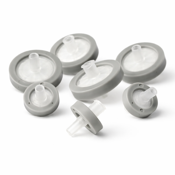 Нестерильные гидрофильные PVDF шприцевые фильтры 25 мм