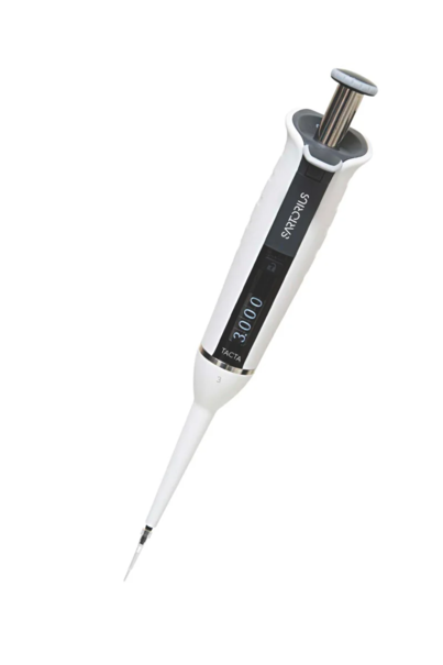 Дозатор пипеточный механический Sartorius Tacta, одноканальный, 0,1–3 мкл