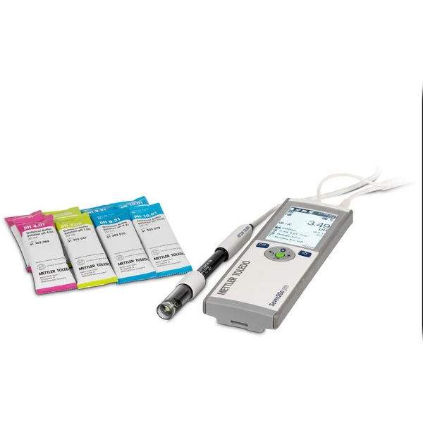 pH-метр/иономер METTLER TOLEDO Seven2Go S8, портативный, набор, датчик InLab Expert Go-ISM