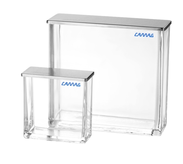 Камеры с плоским дном для пластин 20x20 со стеклянной крышкой