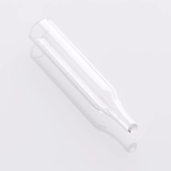 Вставка 50-300мкл прозрачное стекло с удлиненным кончиком(6x29mm) , широкое горлышко