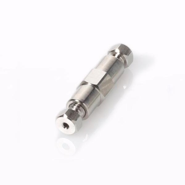 Коннектор Union ZDV стальной 0.010" (0.25мм) Thru-Hole для 1/16" OD капилляра (коннектор с фитингами)