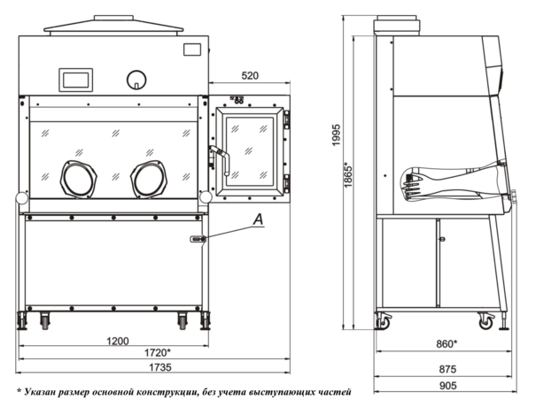 Изолятор отрицательного давления