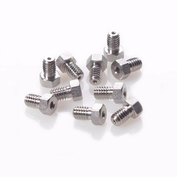 Гайка 6-40 стальная Male 0.30" длиной для 1/32" OD капилляра