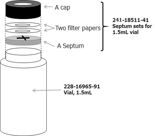 Крышка CLAM; Для 228-16965-91; вкл. септы и бумагу