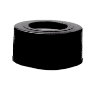 Крышка Shim-Vial из ПП, с резьбой 9 мм (короткая), черная, с септой силикон/ПТФЭ (с прорезью)