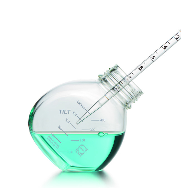 Бутыль лабораторная TILT для приготовления культуральных сред GL 56