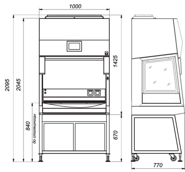 Бокс «Ламинар-С»-0,9 SAVVY