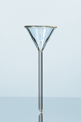 Воронка аналитическая с длинной ножкой диаметр 110 мм