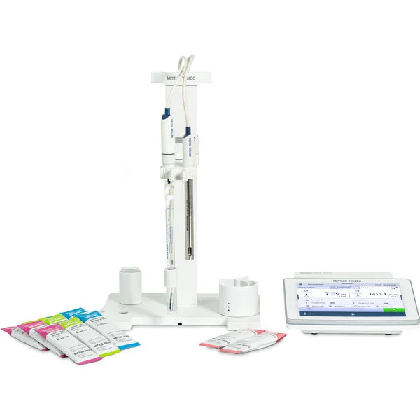 pH-метр METTLER TOLEDO SevenDirect SD20, настольный, набор для чистой воды, датчик InLab Pure Pro-ISM