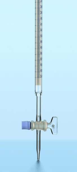 Бюретка со стеклянным краном класса AS 25 мл