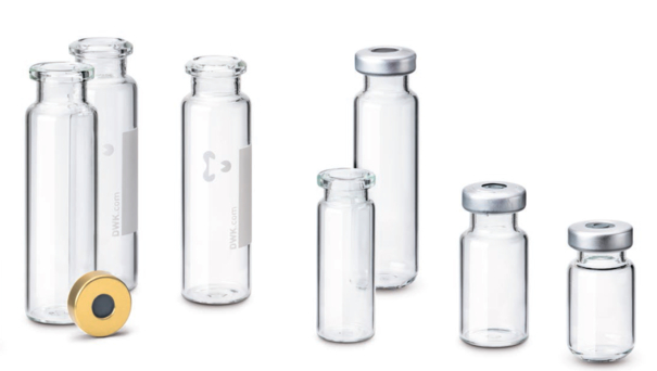 Виала Headspace ND 20 HS с плоским дном