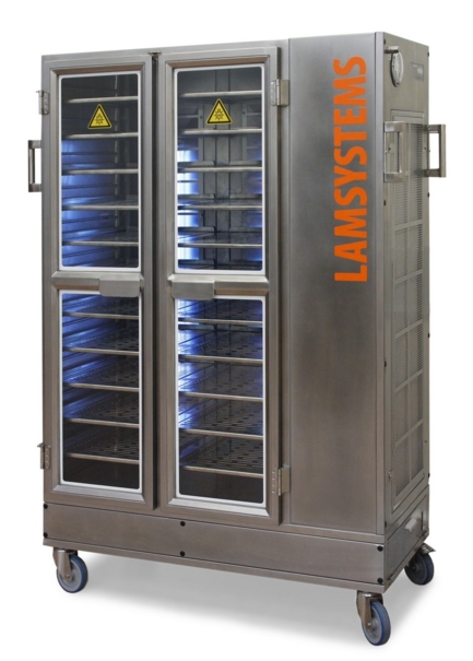 Мобильные тележки с горизонтальным ламинарным потоком